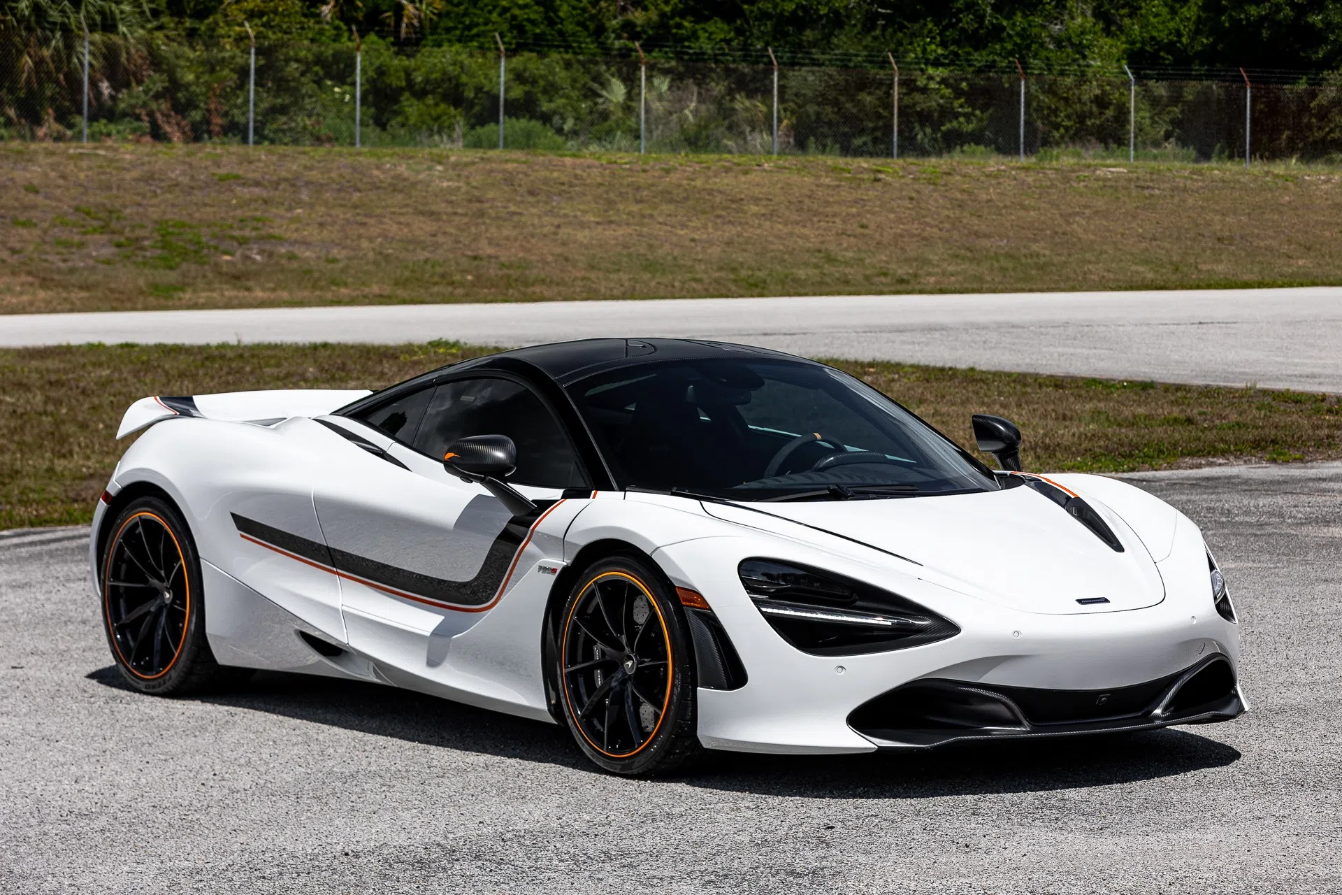 2019 McLaren 720S Performance for sale, front three-quarter view, Anniversary