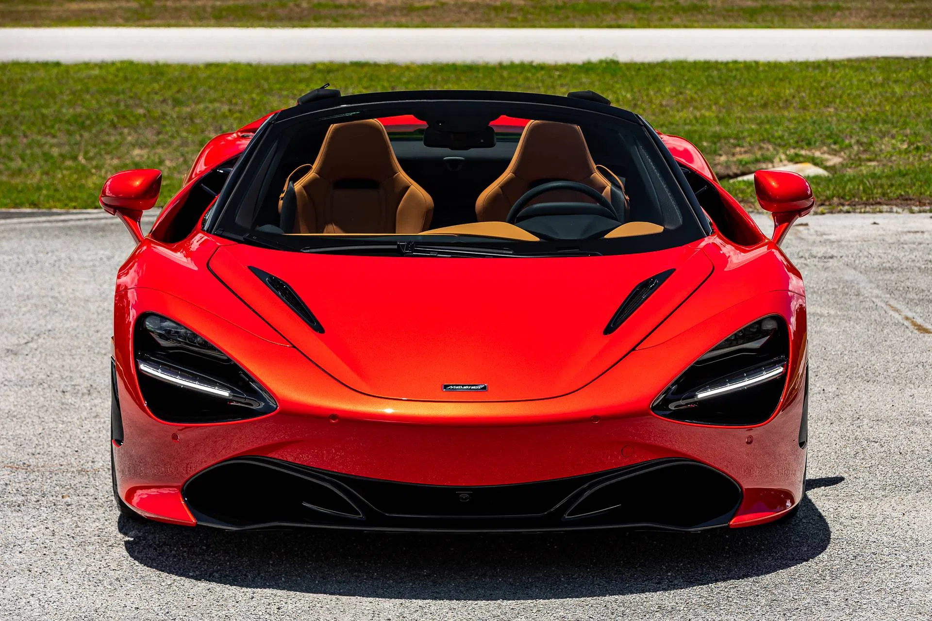 2022 McLaren 720S Spider Luxury for sale, exterior, Vermillion Red