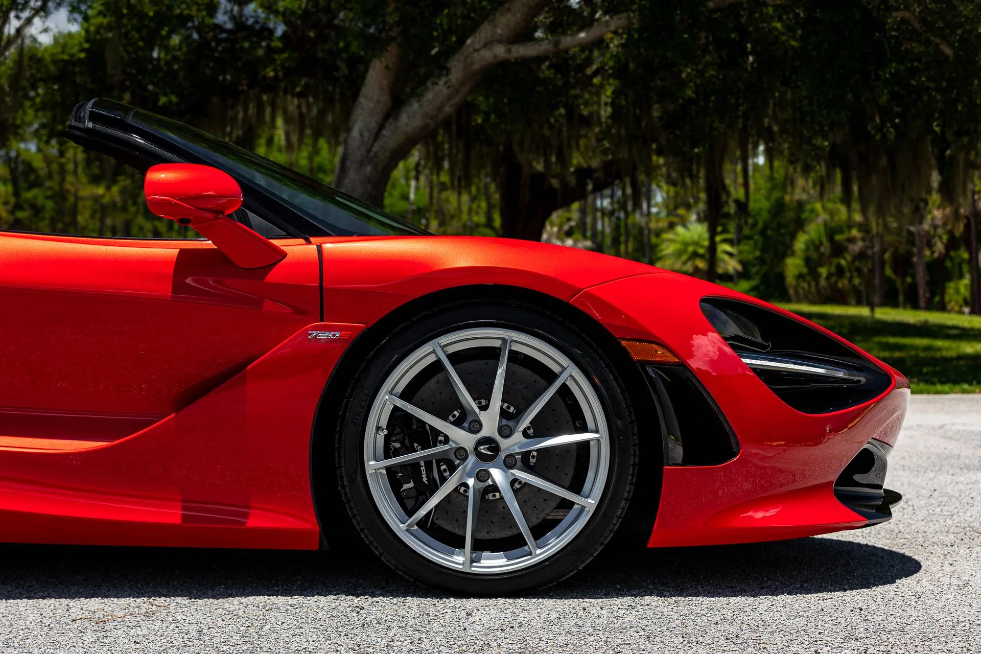 2022 McLaren 720S Spider Luxury for sale, exterior, Vermillion Red