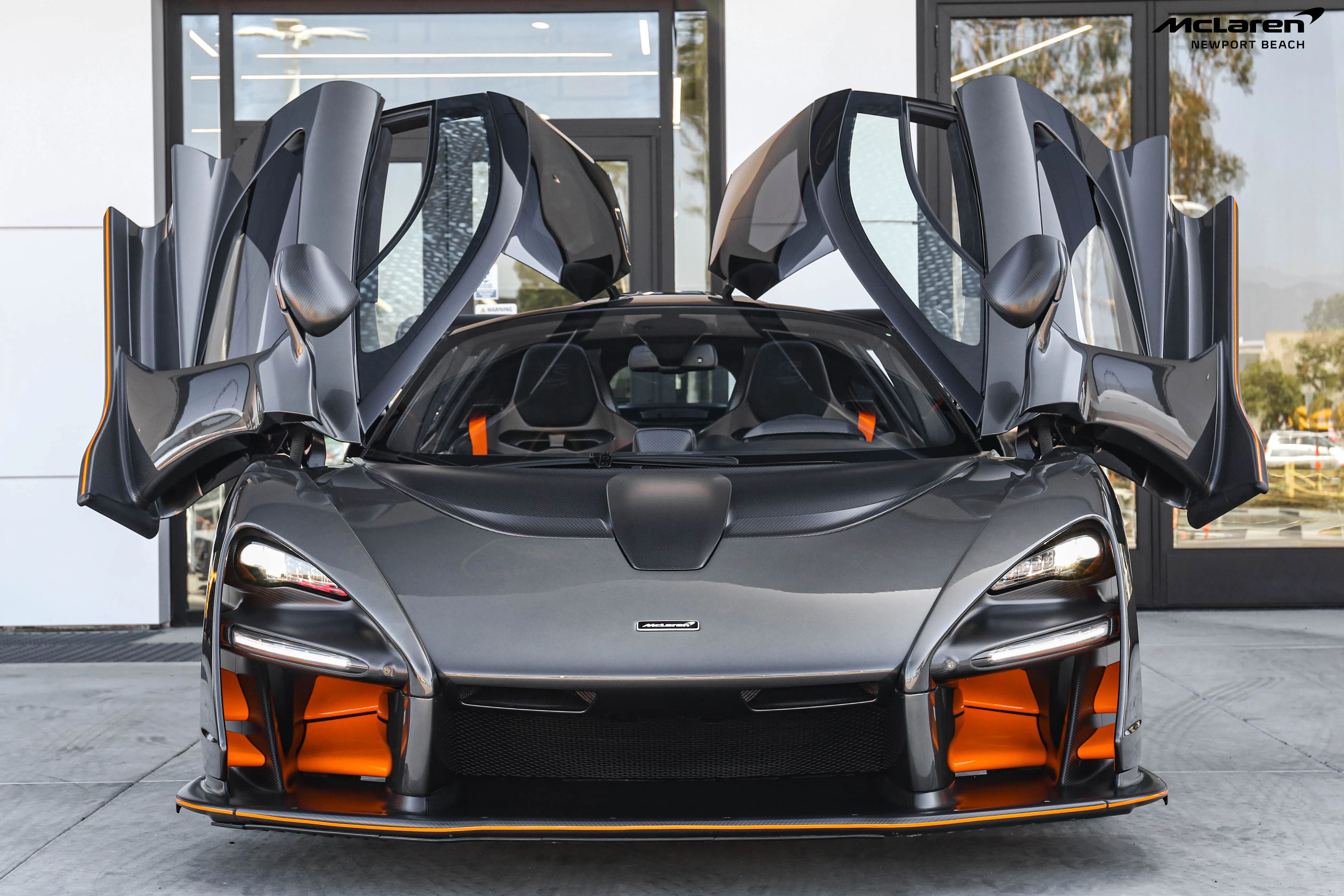 2019 McLaren Senna for sale, exterior, Storm Grey