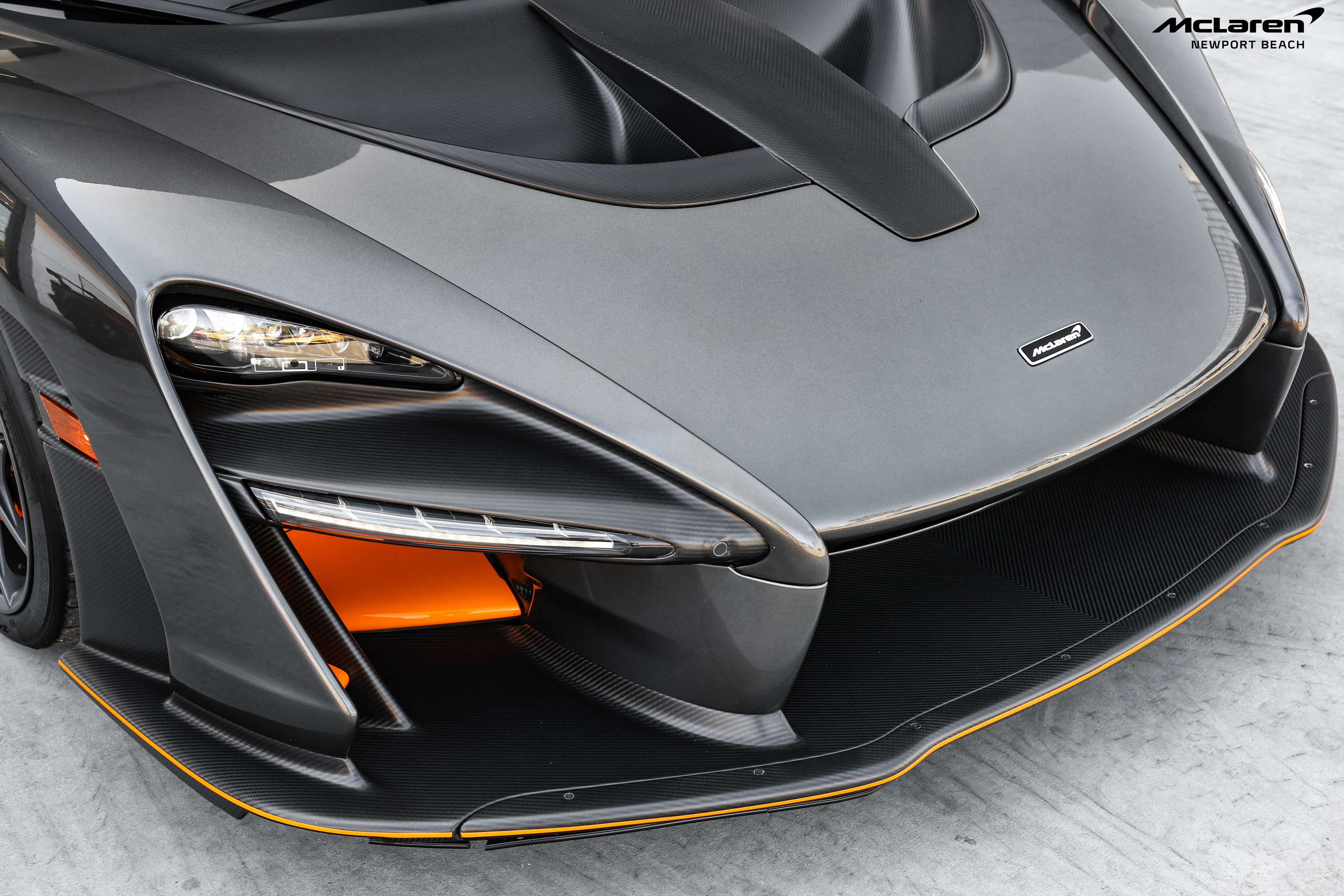 2019 McLaren Senna for sale, exterior, Storm Grey
