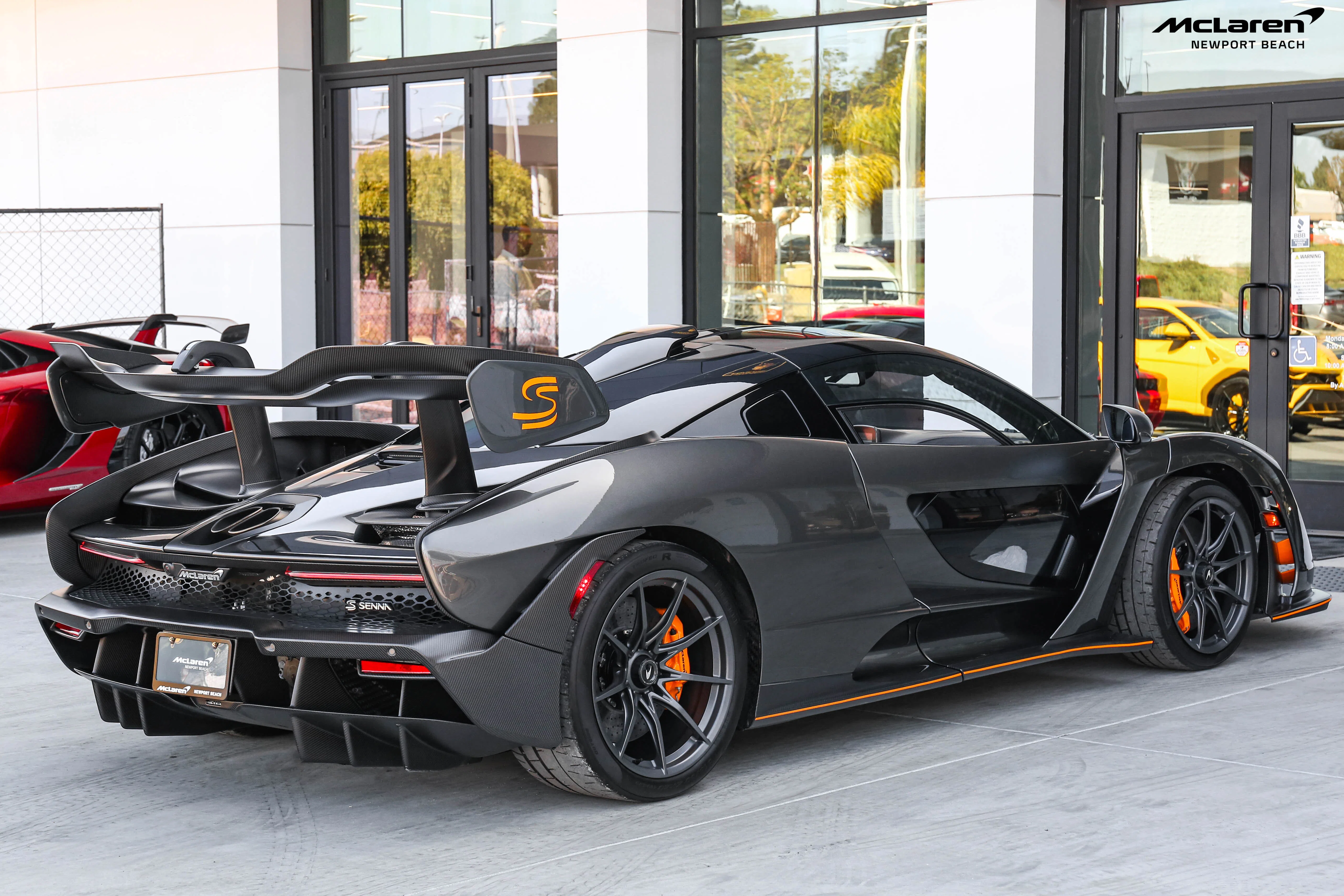 2019 McLaren Senna for sale, exterior, Storm Grey