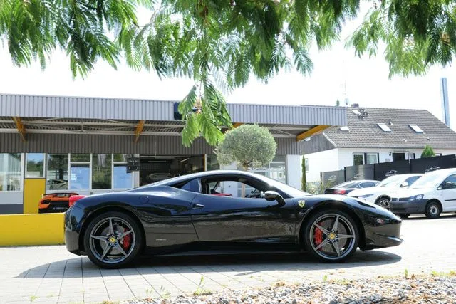 2010 Ferrari 458 Italia, exterior, Black