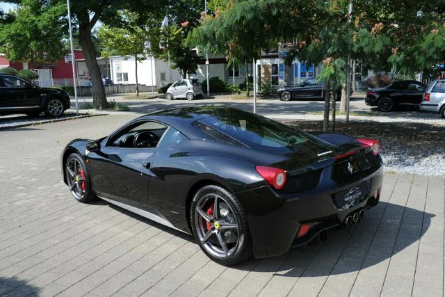 2010 Ferrari 458 Italia, exterior, Black