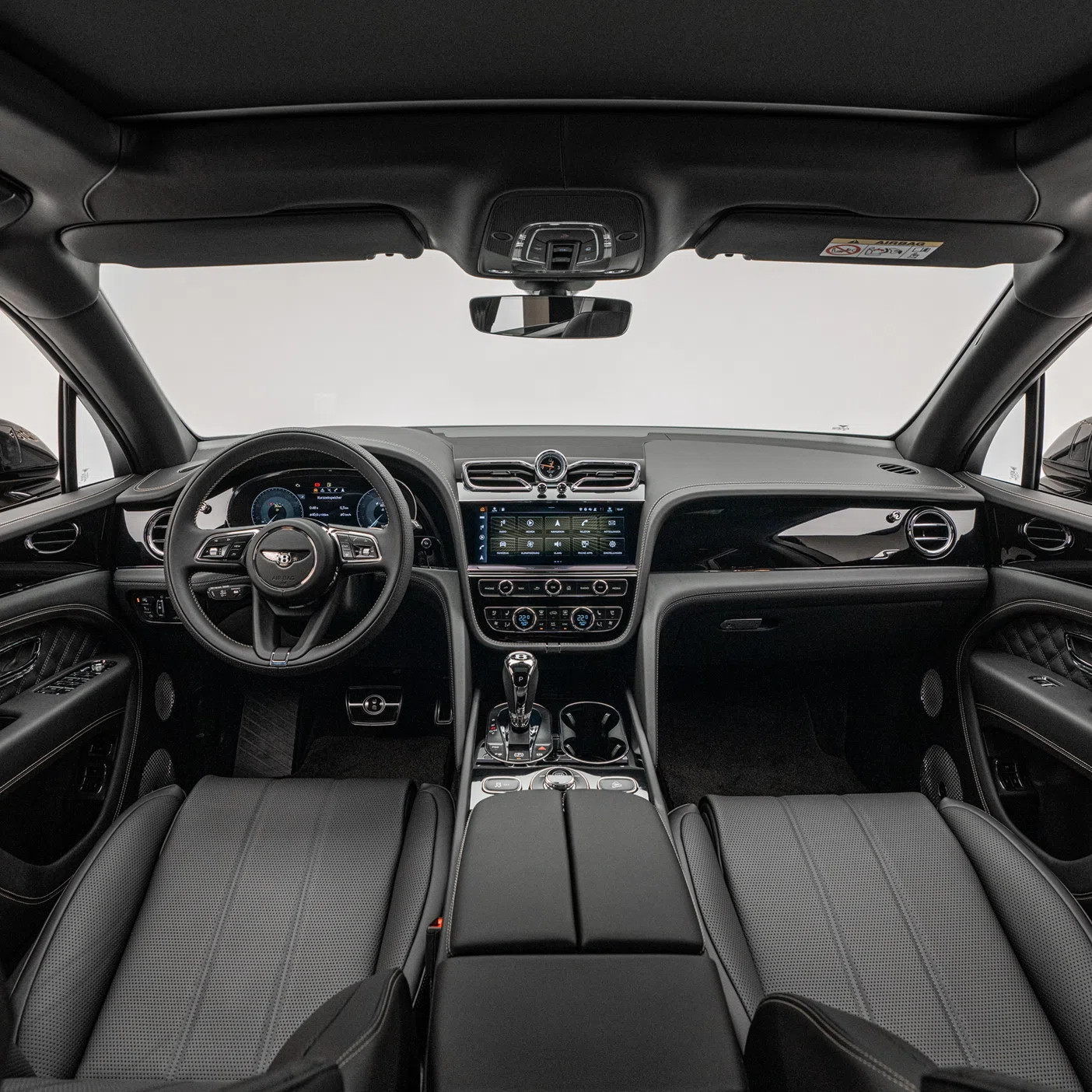 2022 Bentley Bentayga S Edition interior, Beluga