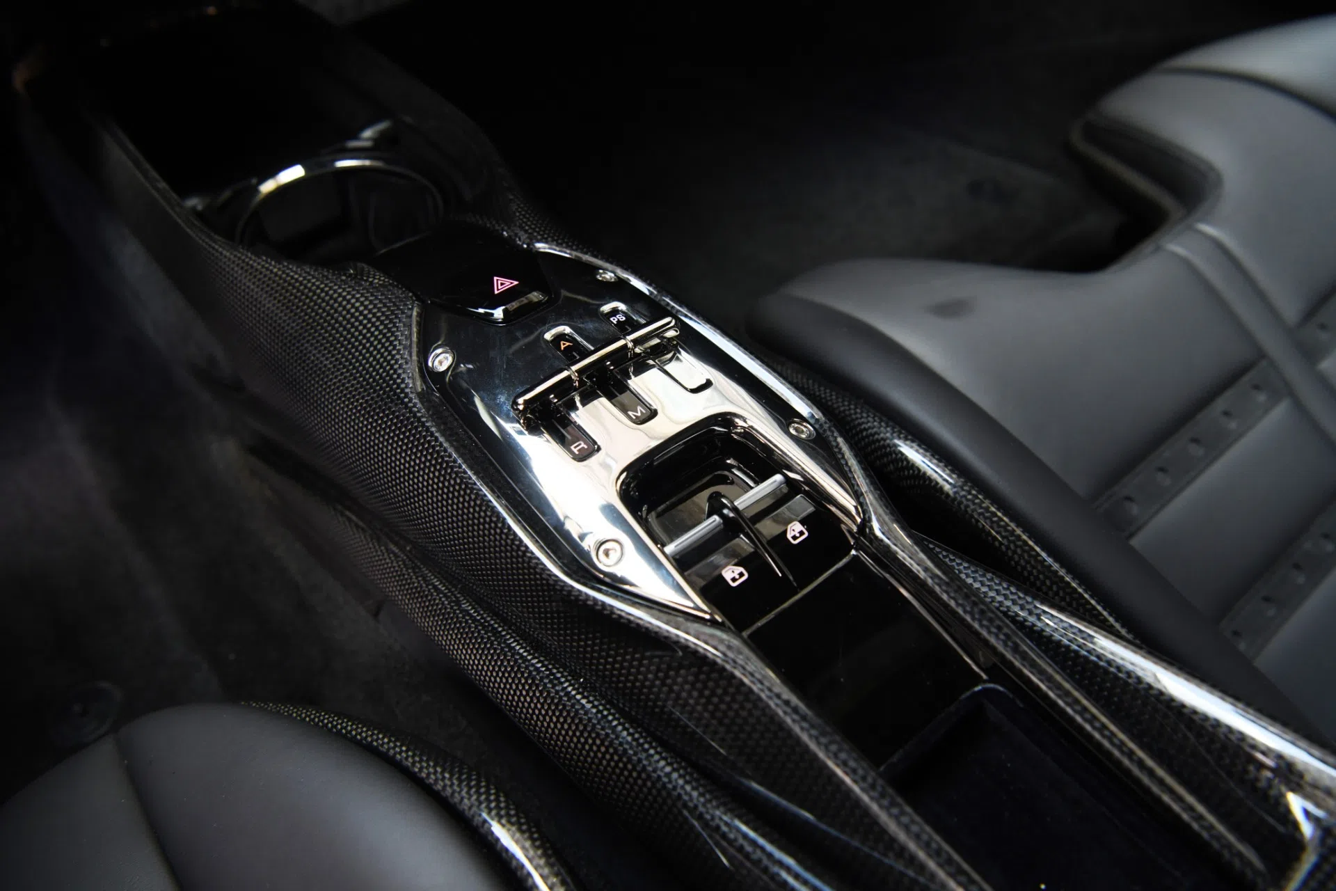 2021 Ferrari SF90 Stradale interior, center console