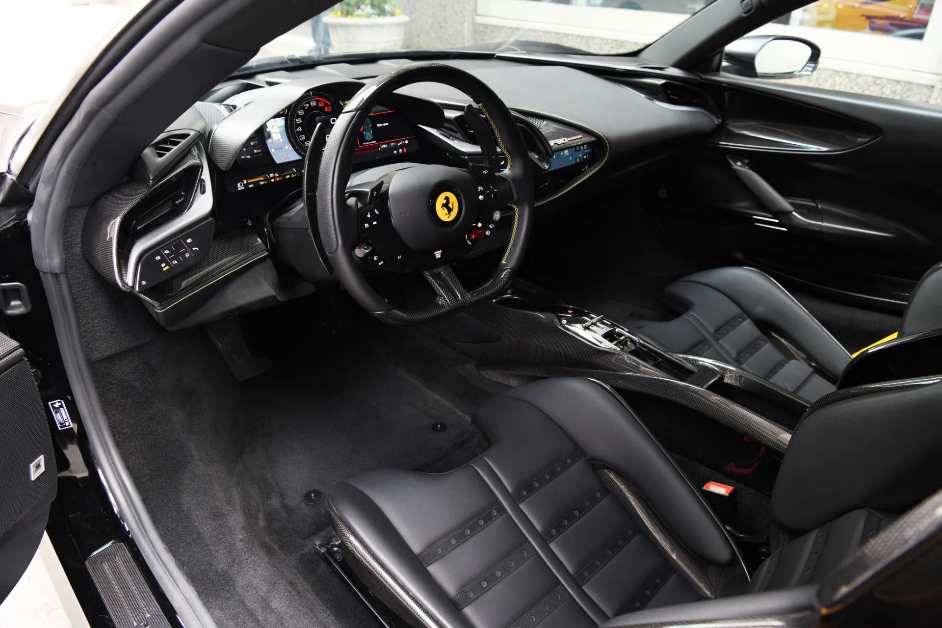 2021 Ferrari SF90 Stradale interior