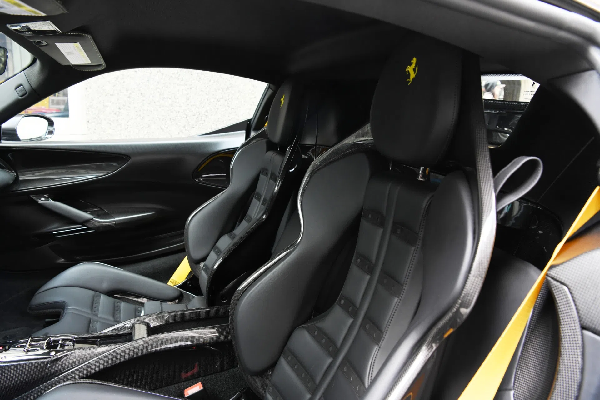 2021 Ferrari SF90 Stradale interior, seats
