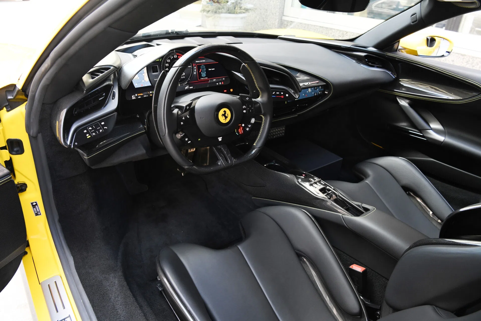 2021 Ferrari SF90 Stradale interior