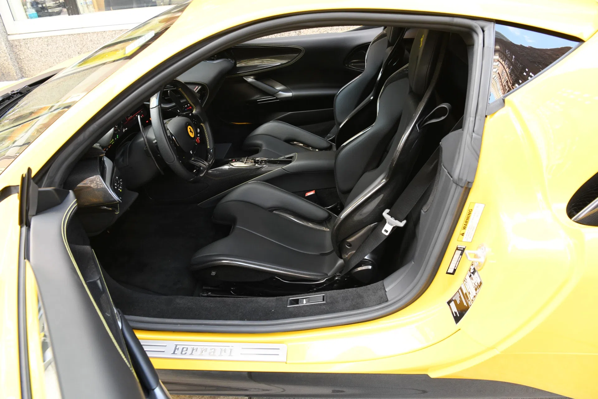 2021 Ferrari SF90 Stradale interior, seats