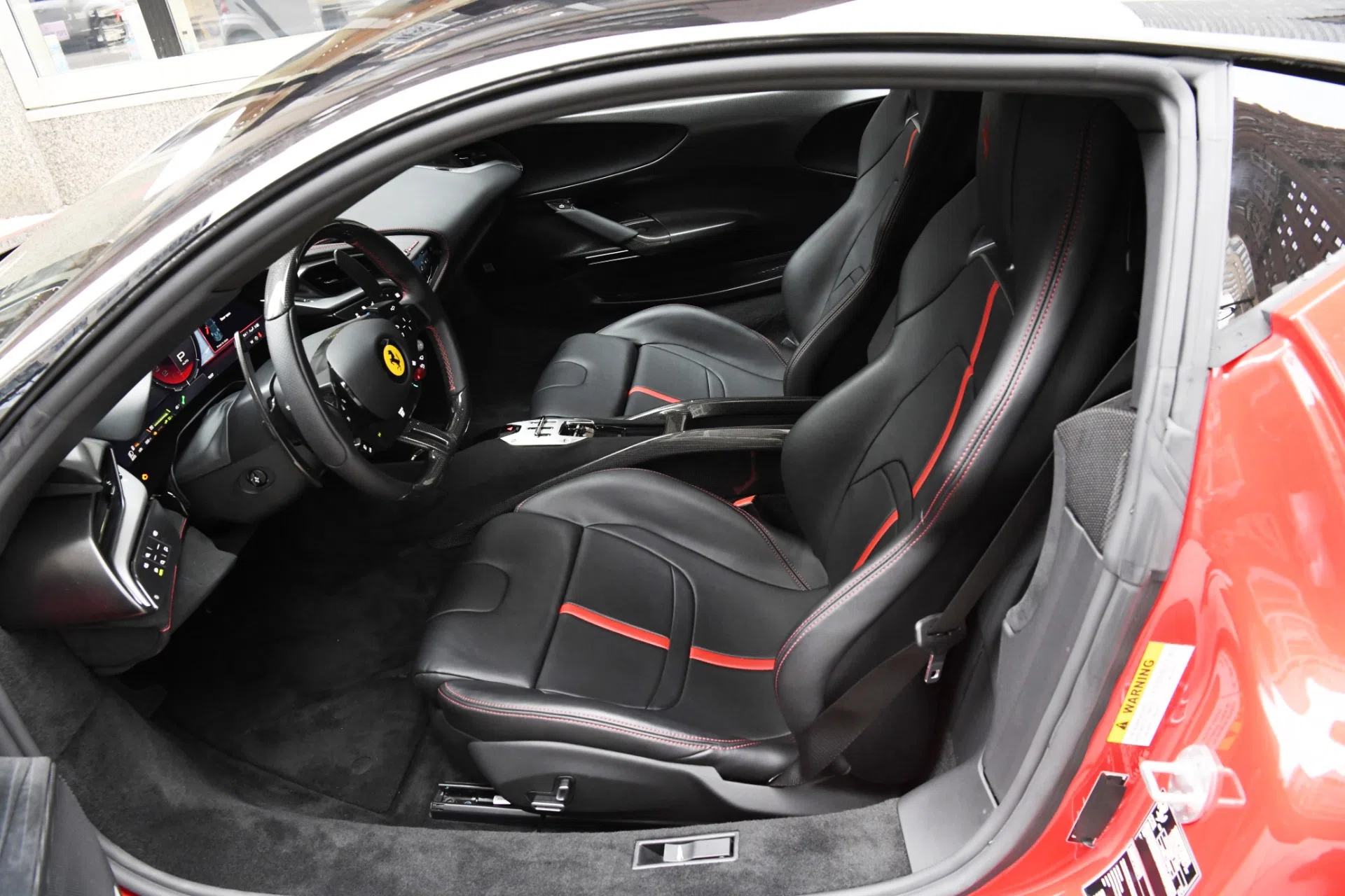 2021 Ferrari SF90 Stradale interior, seats