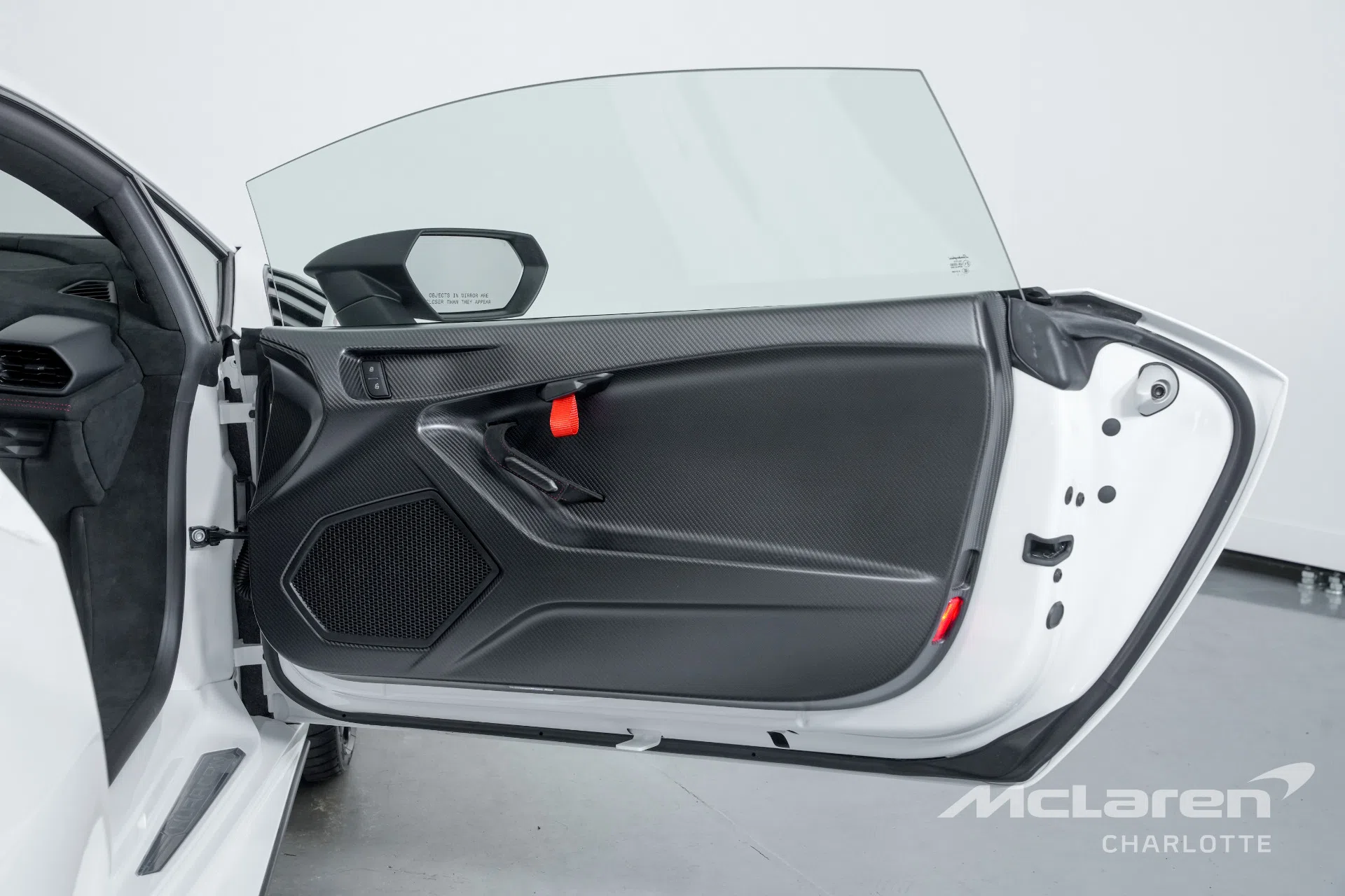 2022 Lamborghini Huracan LP 640-4 STO interior, door panel