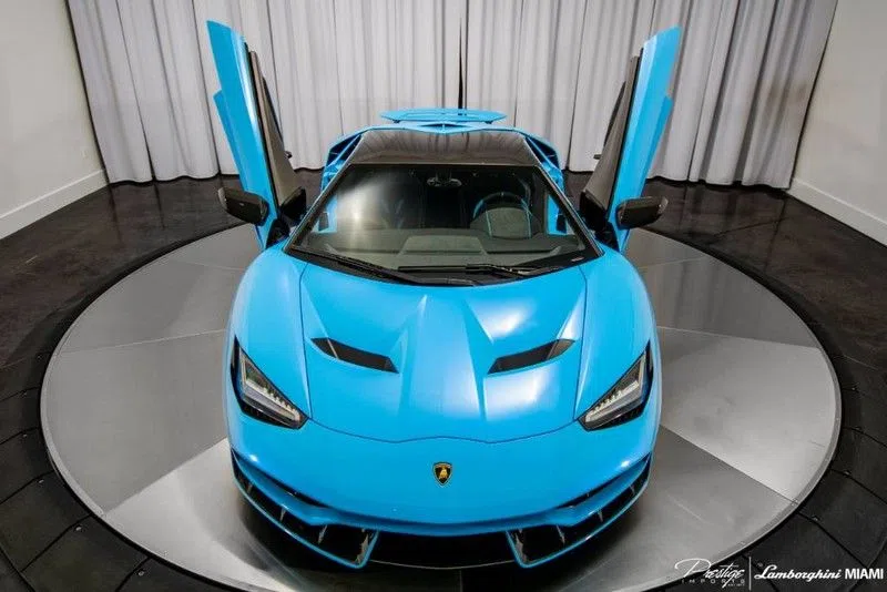 2017 Lamborghini Centenario Coupe for sale, exterior, Blue