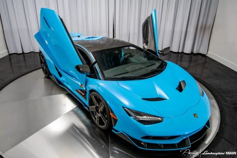 2017 Lamborghini Centenario Coupe for sale, exterior, Blue