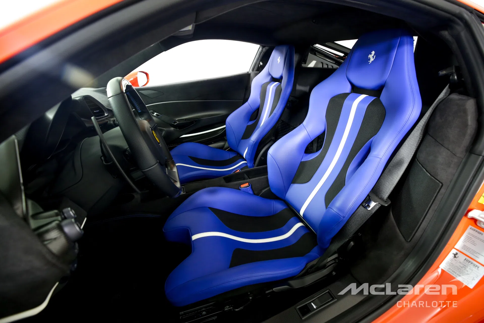 2019 Ferrari 488 Pista interior, seats