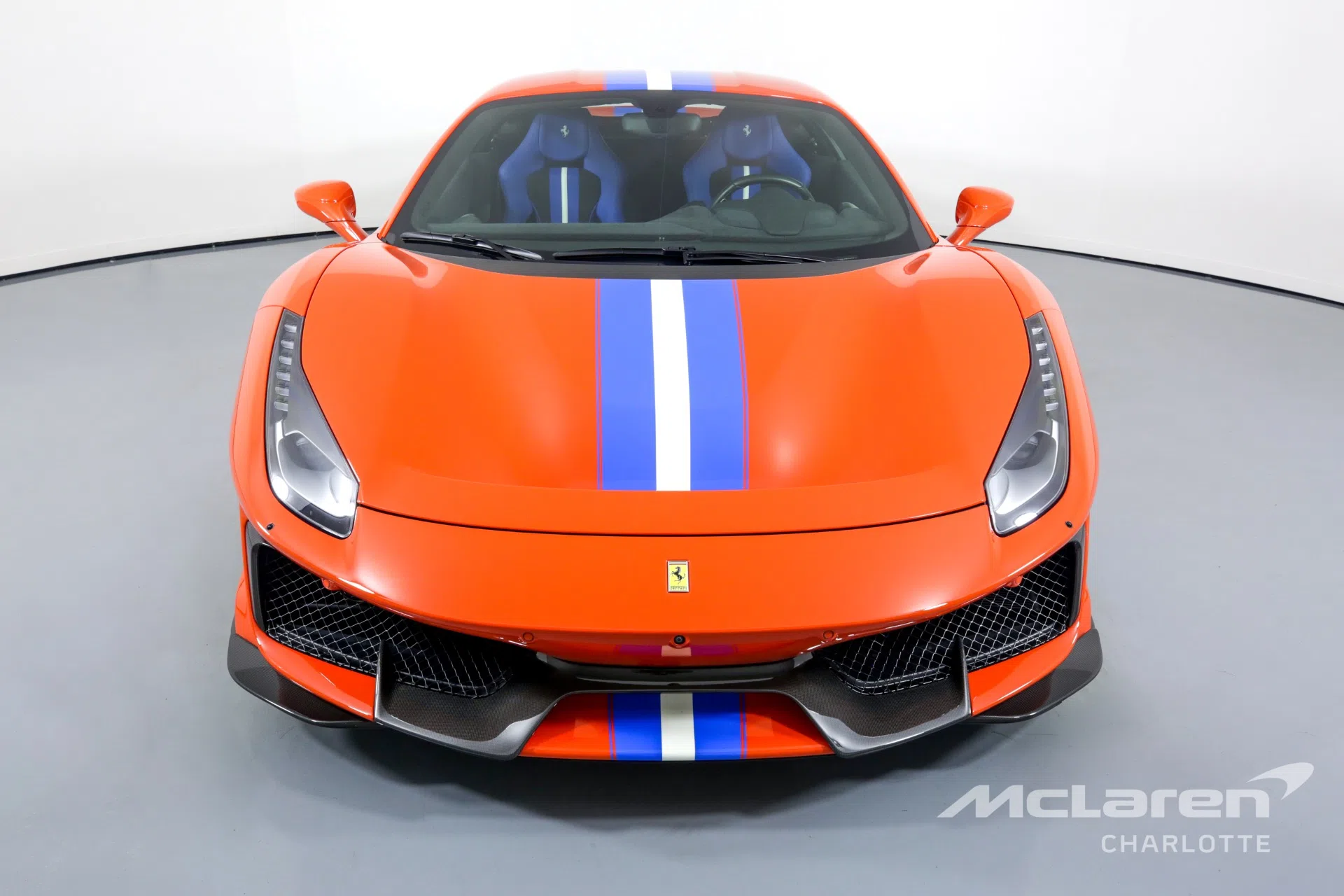 2019 Ferrari 488 Pista for sale, front three-quarter view