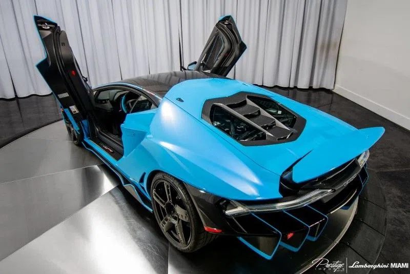 2017 Lamborghini Centenario Coupe for sale, exterior, Blue