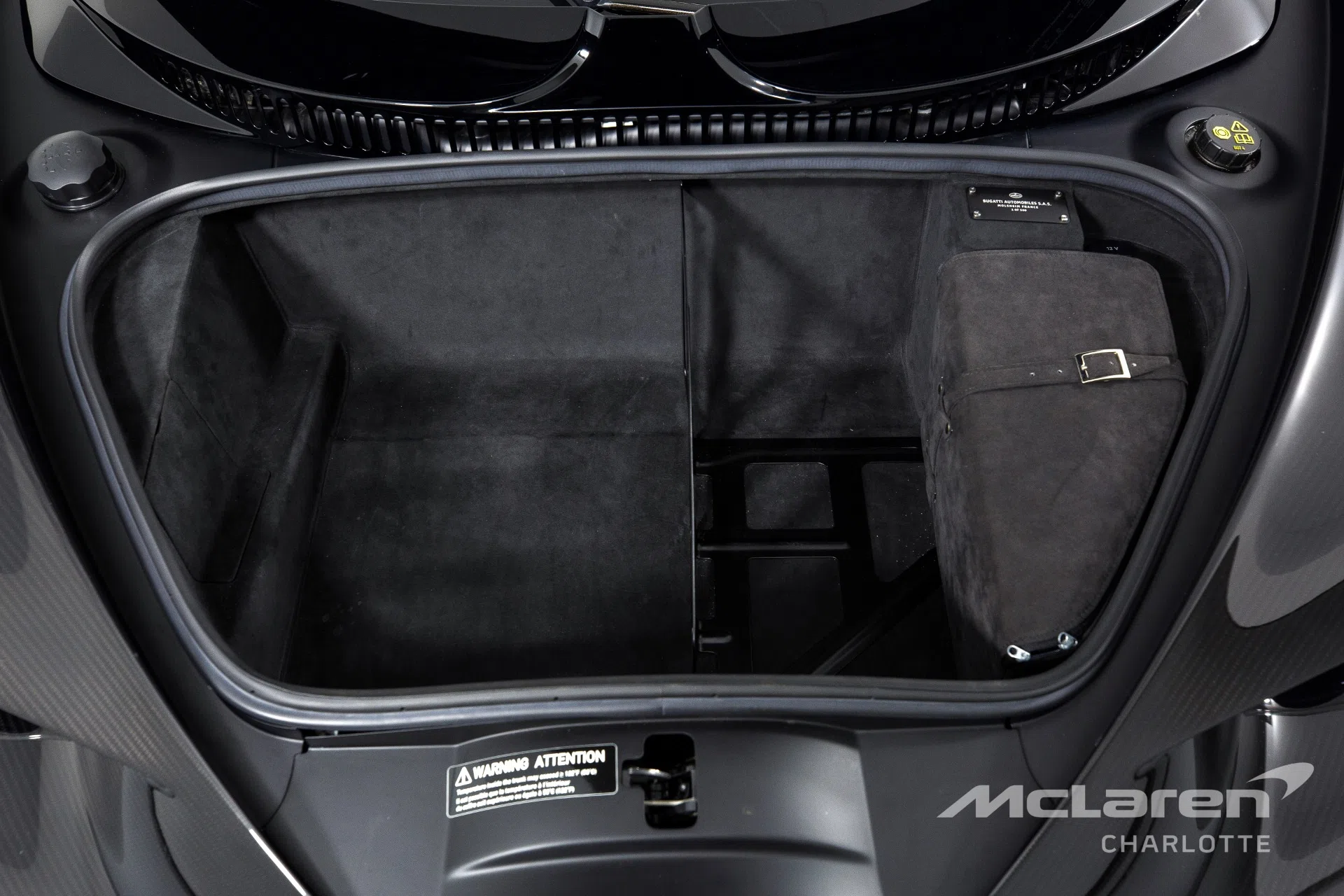 2019 Bugatti Chiron Sport trunk