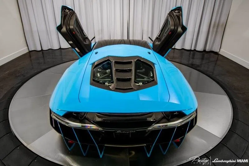2017 Lamborghini Centenario Coupe for sale, exterior, Blue