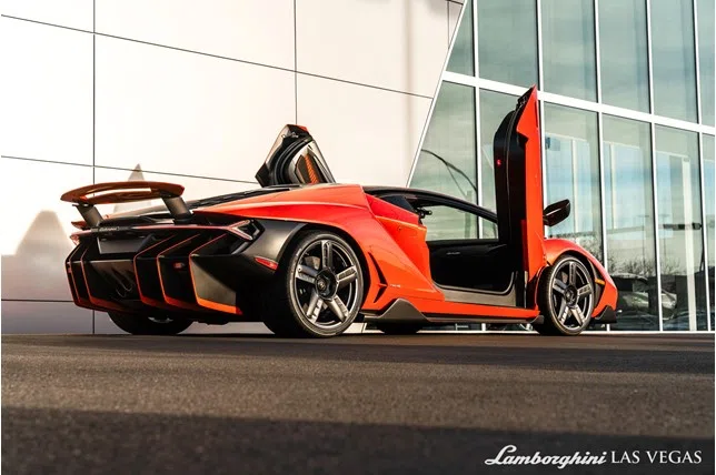 2017 Lamborghini Centenario Coupe for sale, exterior, Orange