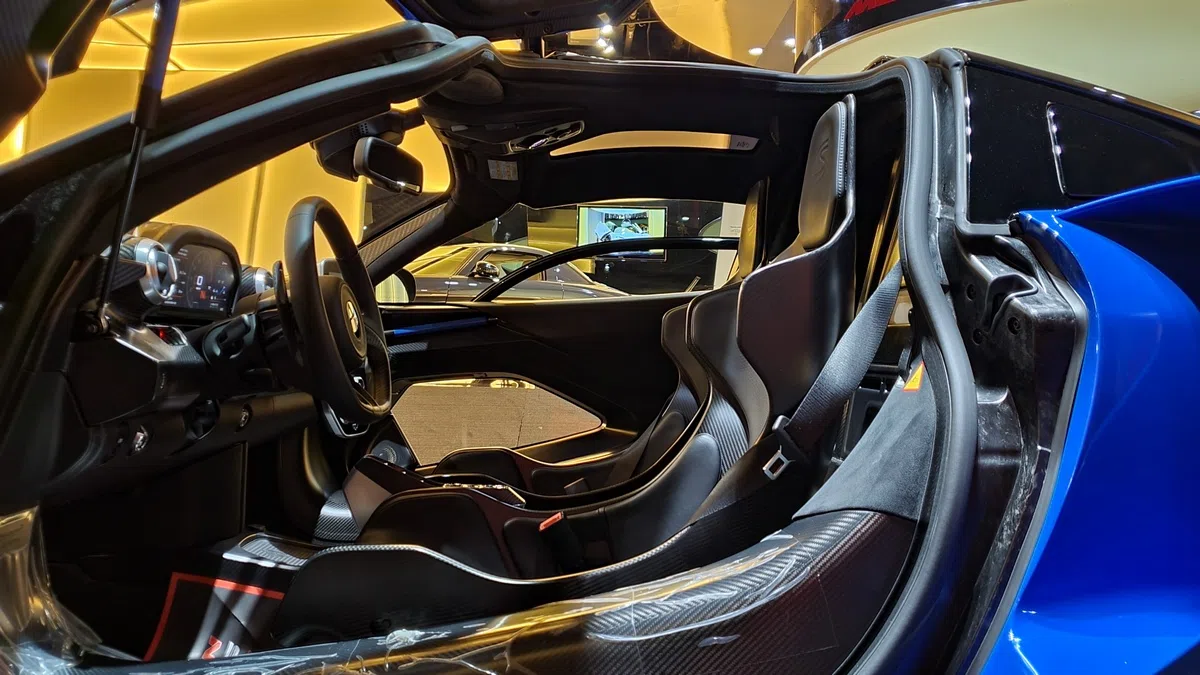 2019 McLaren Senna interior
