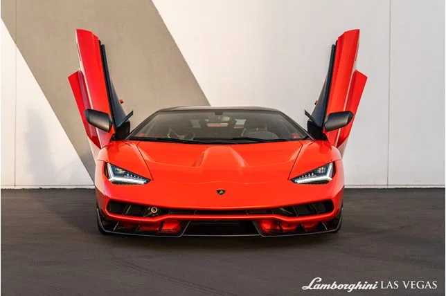 2017 Lamborghini Centenario Coupe for sale, exterior, Orange