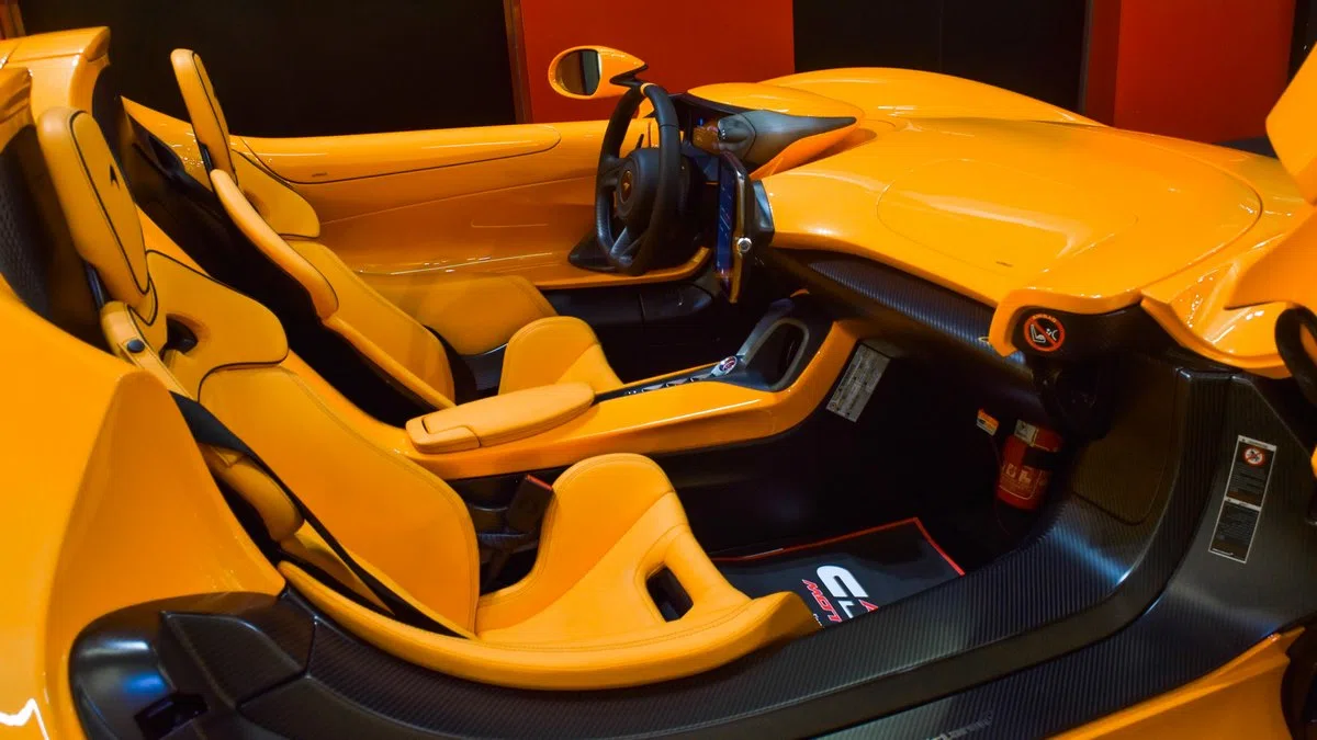 2022 McLaren ELVA interior