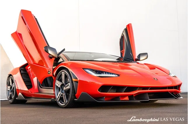 2017 Lamborghini Centenario Coupe for sale, exterior, Orange