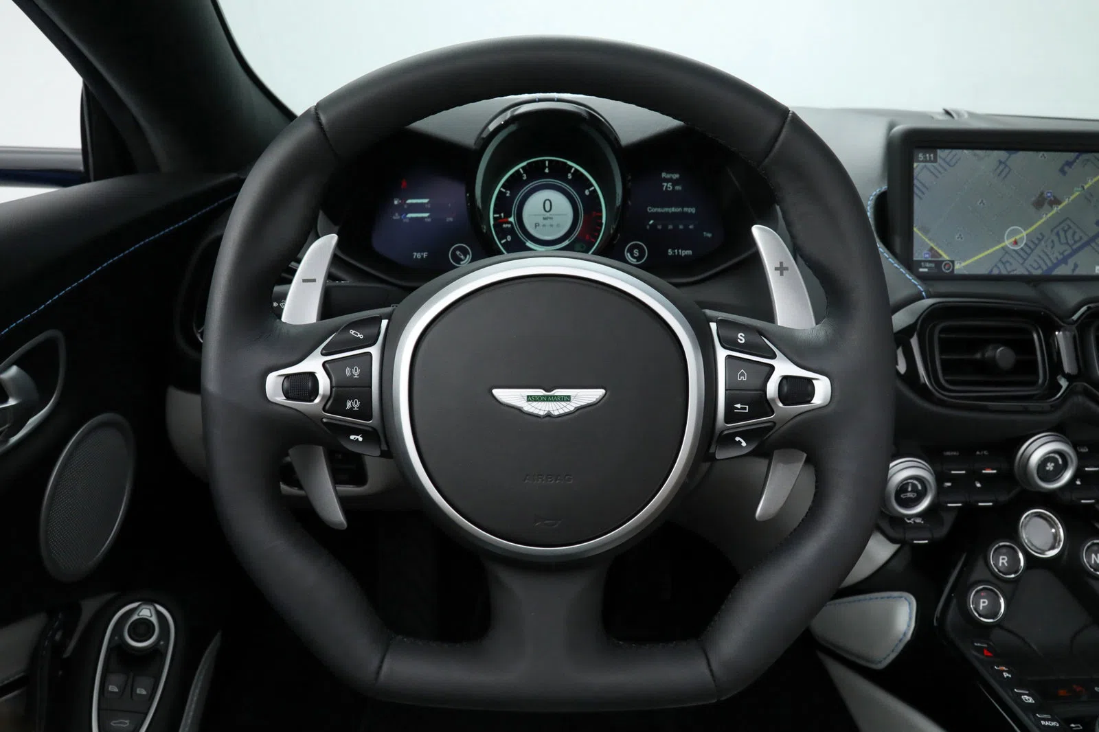 2021 Aston Martin Vantage interior