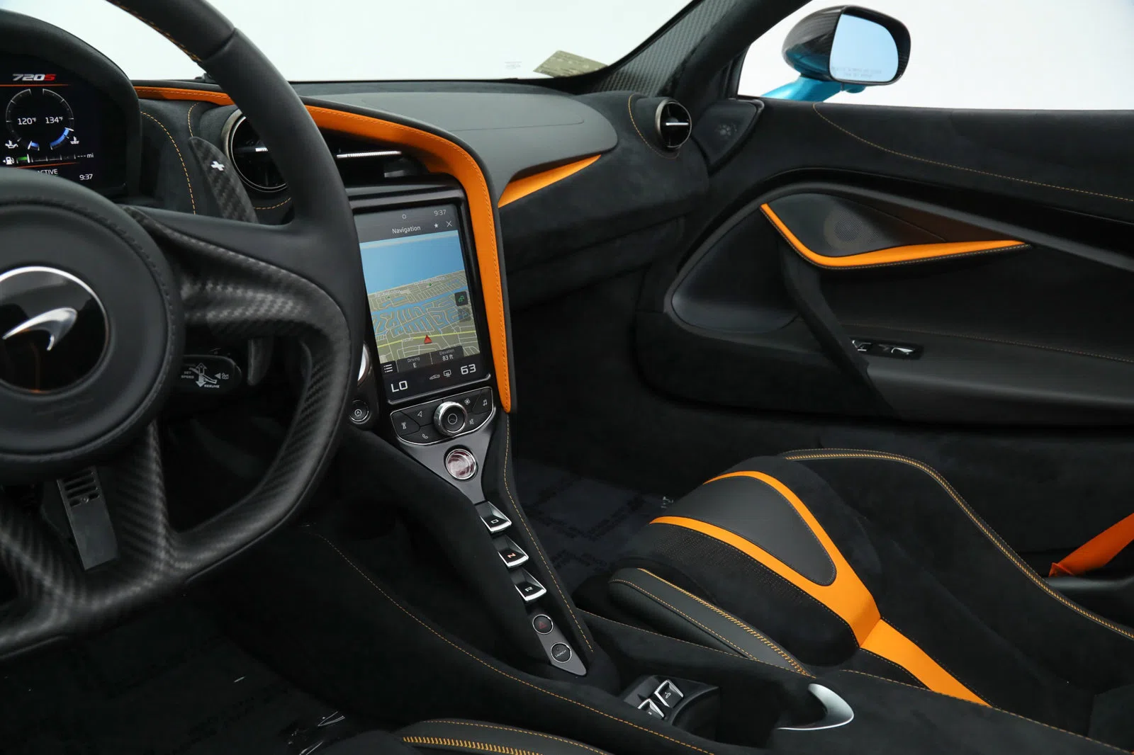 2020 McLaren 720S Spider interior