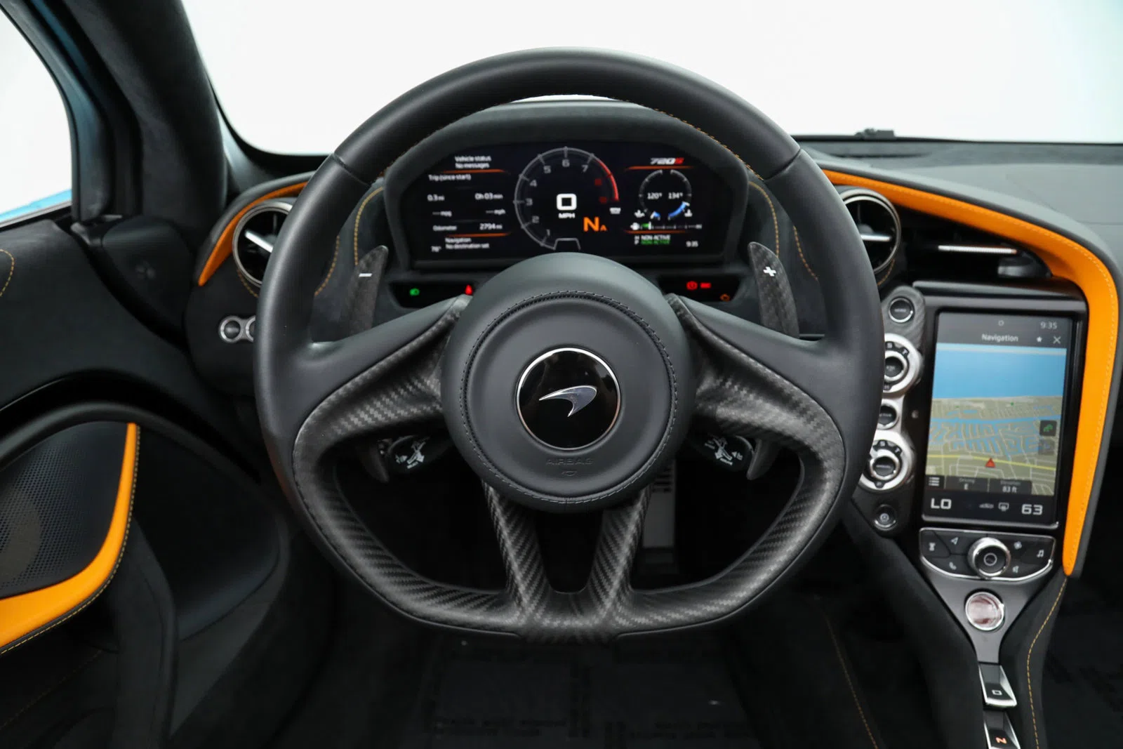 2020 McLaren 720S Spider interior
