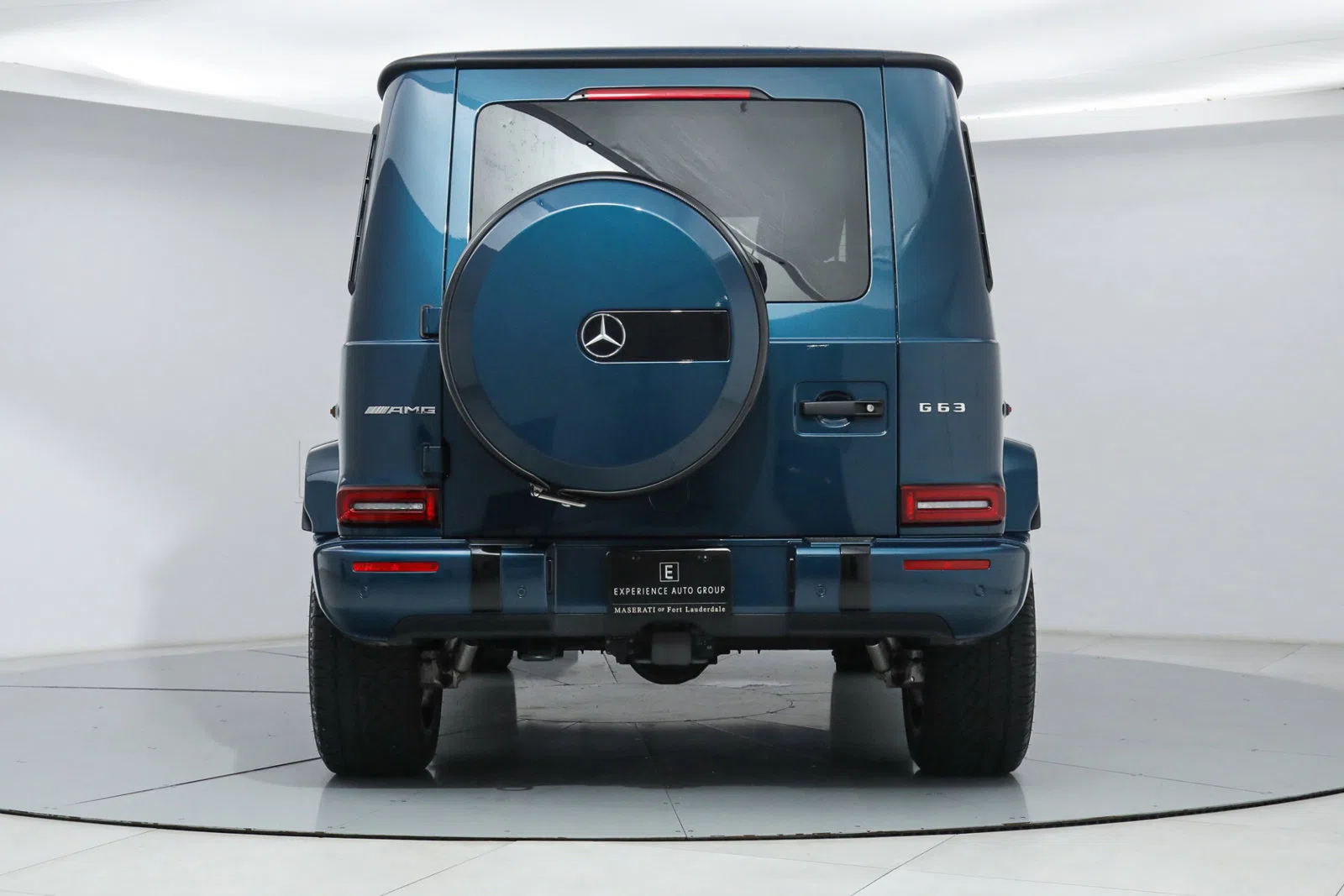 2021 Mercedes-Benz G 63 AMG, rear three-quarter view