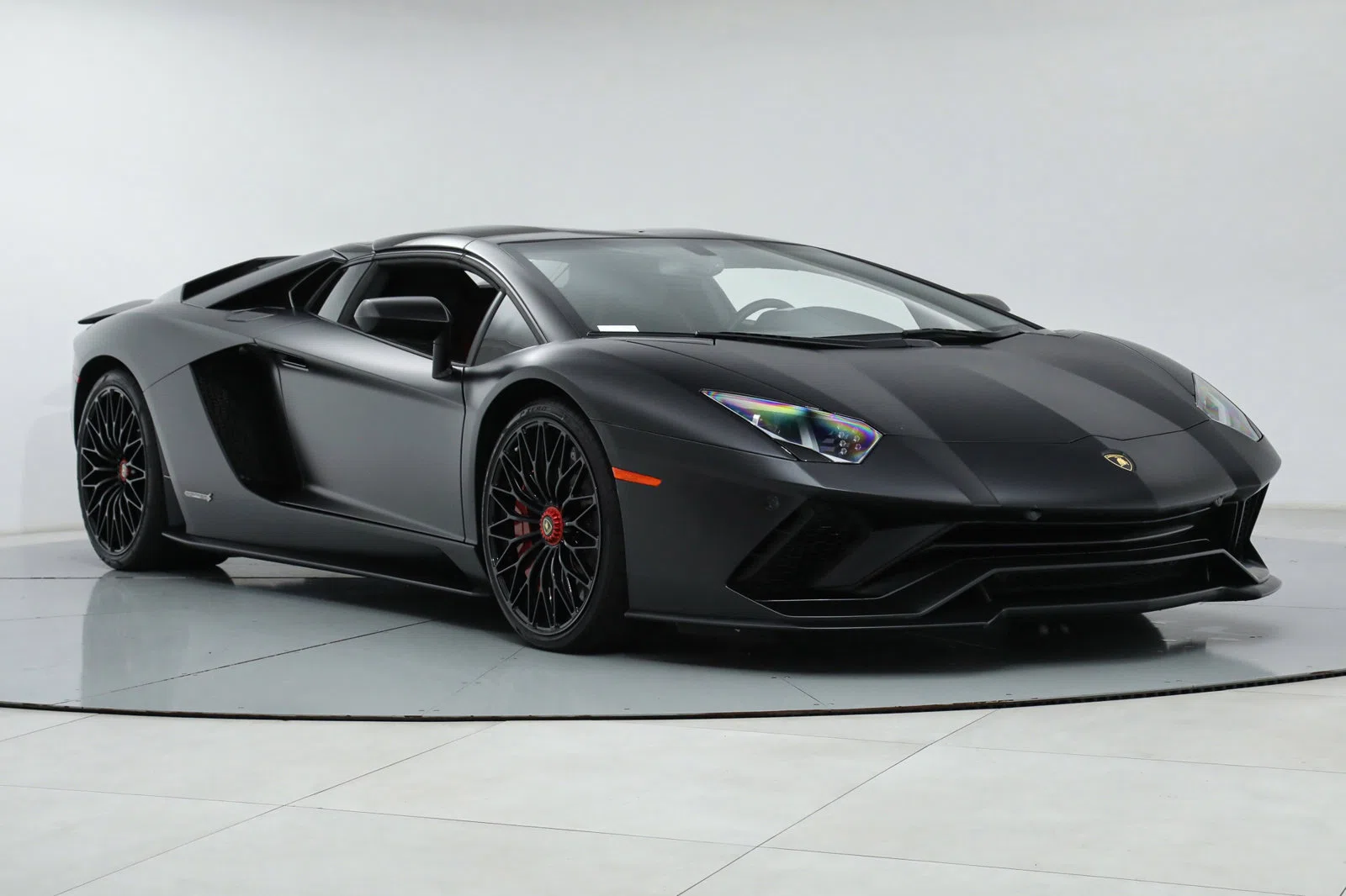 2018 Lamborghini Aventador S for sale, front three-quarter view