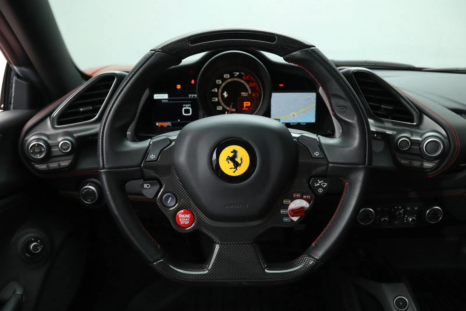 2018 FERRARI 488 GTB interior