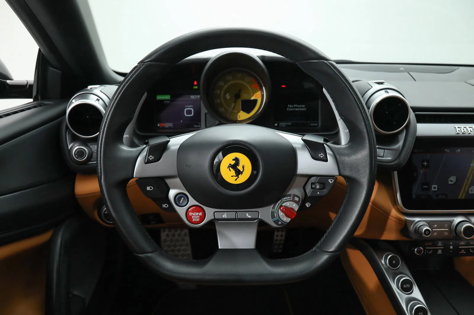 2018 Ferrari GTC4 Lusso interior, dashboard