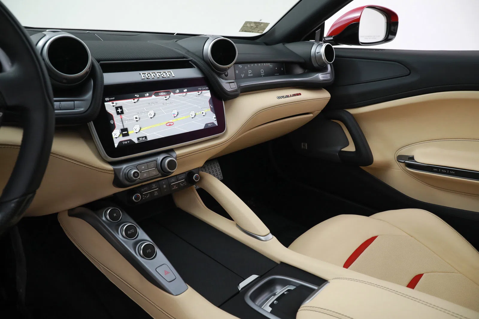 2018 Ferrari GTC4 Lusso interior, dashboard
