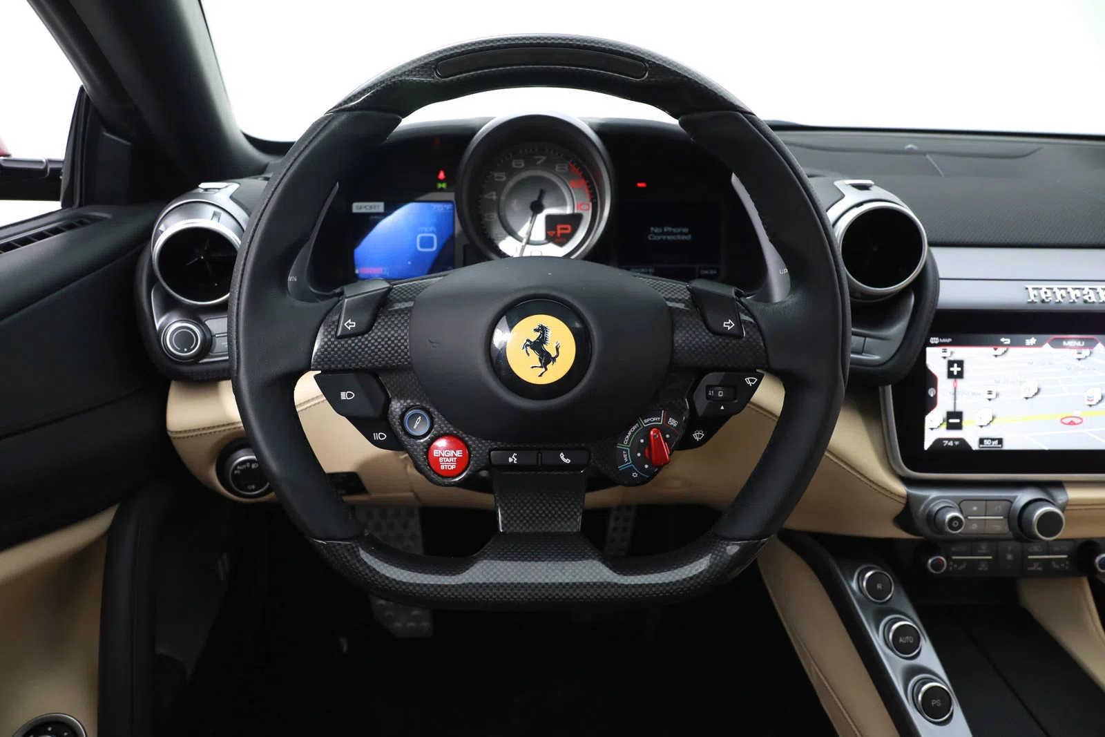 2018 Ferrari GTC4 Lusso interior, dashboard