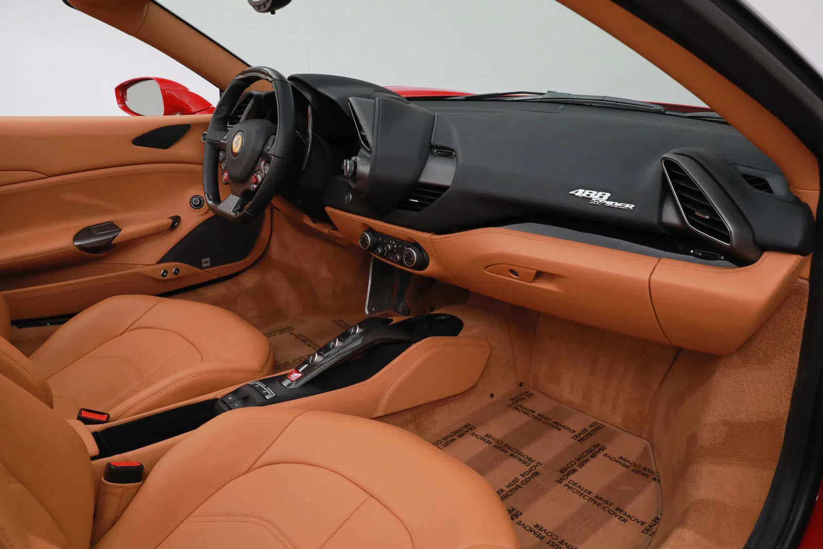 2018 Ferrari 488 Spider interior