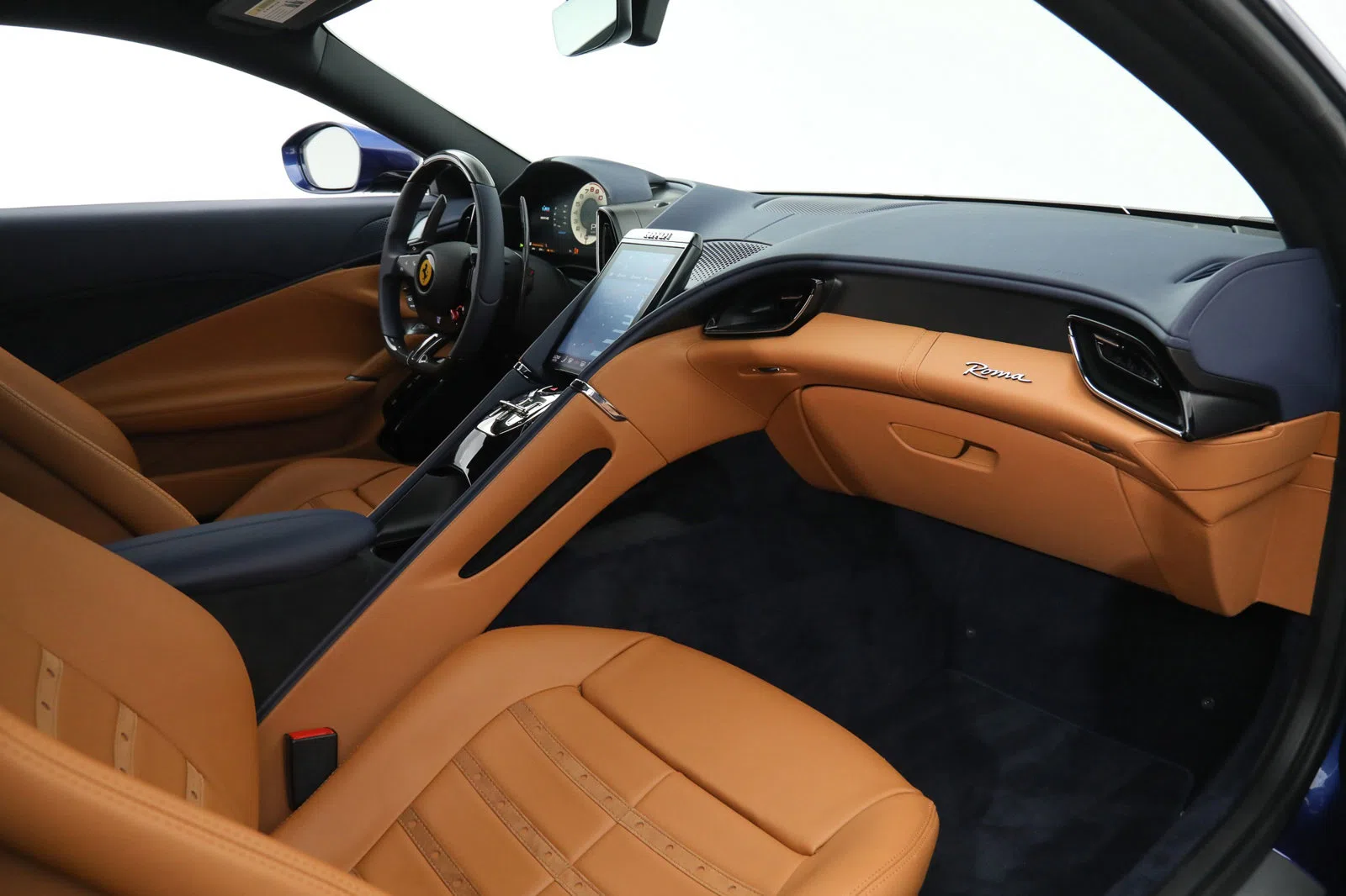 2021 Ferrari Roma interior