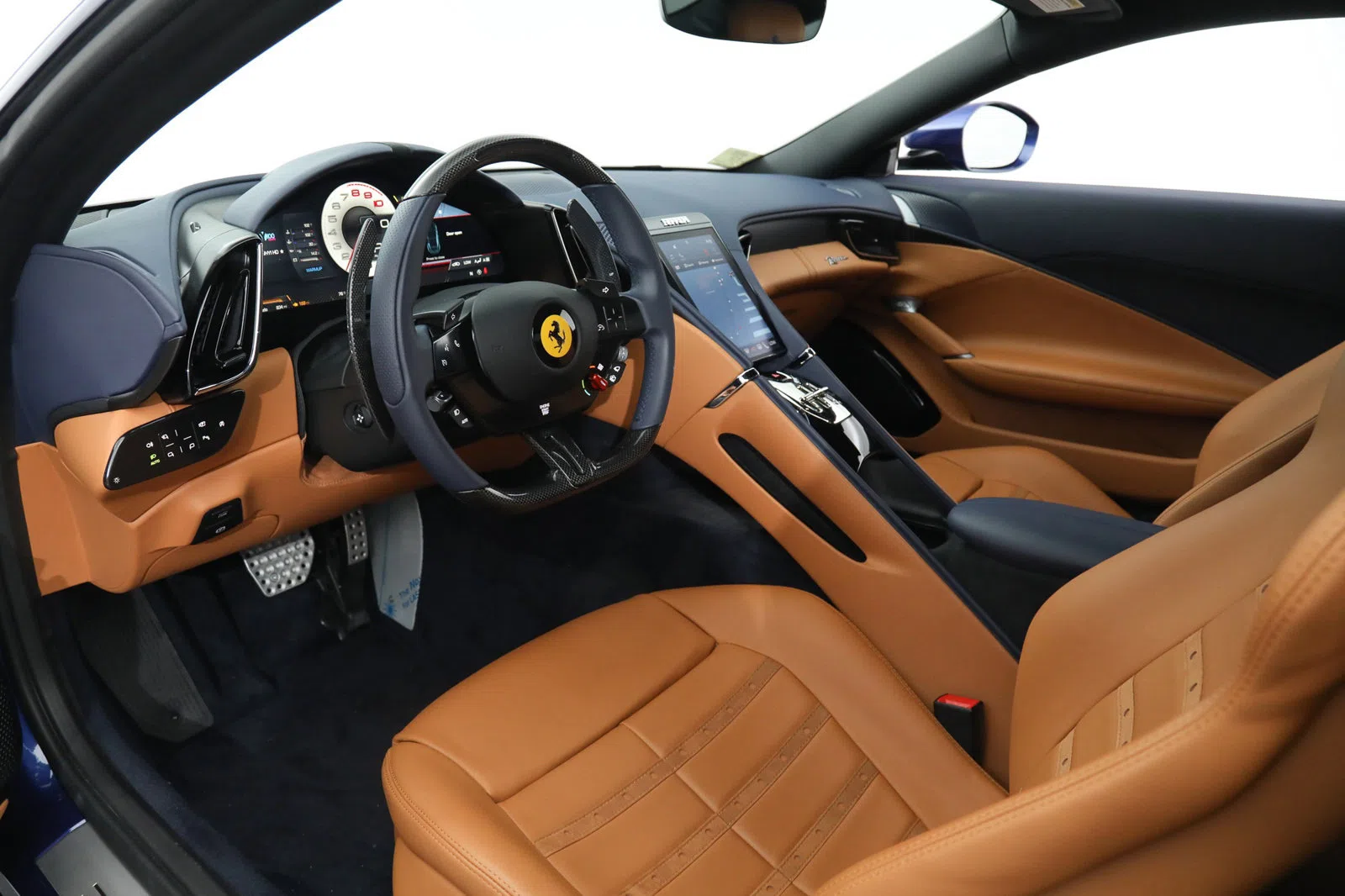 2021 Ferrari Roma interior
