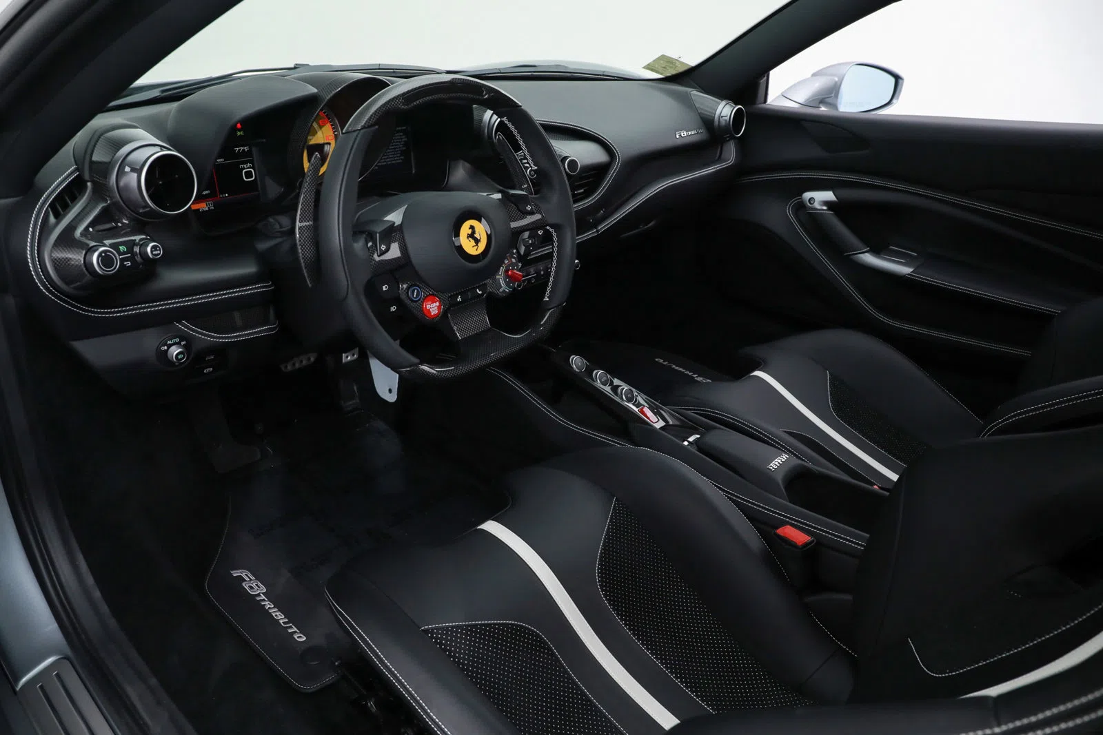 2021 Ferrari F8 Tributo interior