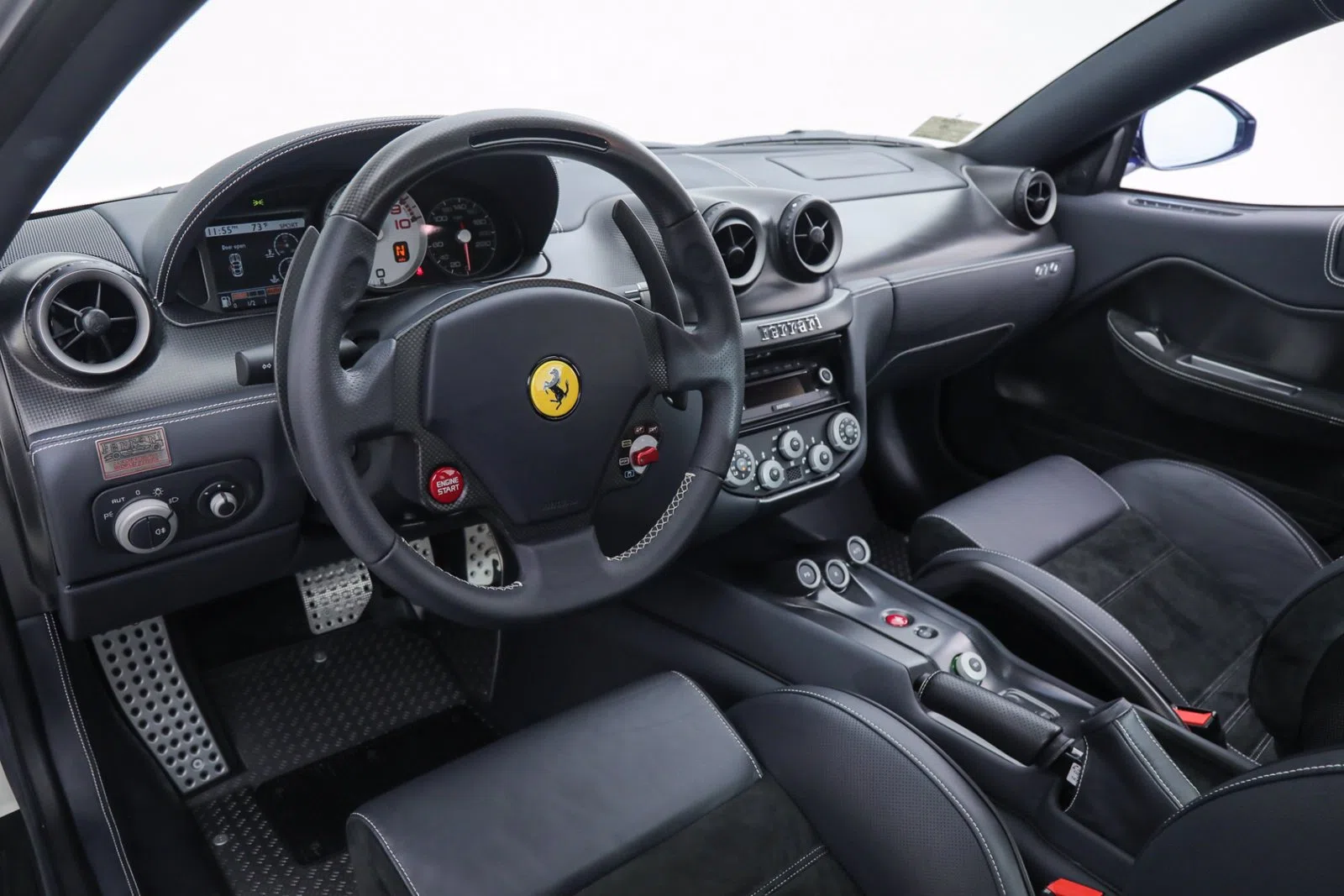 2011 FERRARI 599 GTO interior, dashboard