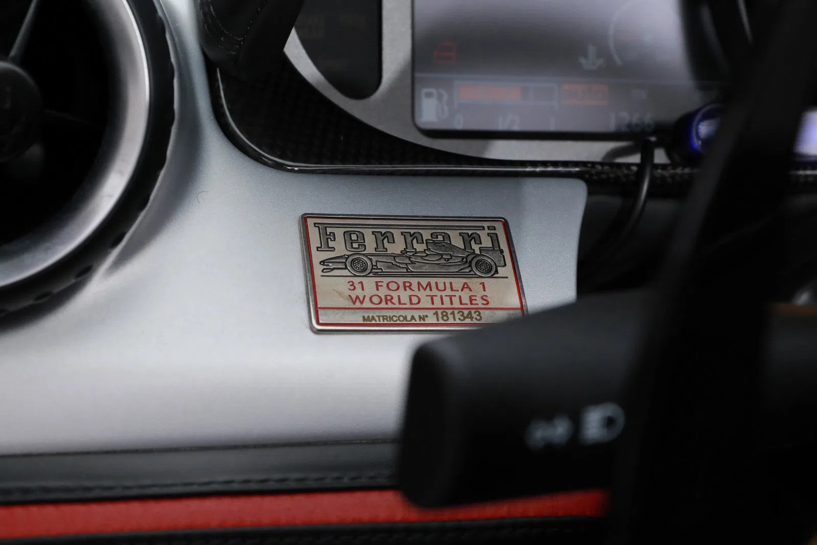 2011 Ferrari 599 SA Aperta, detail