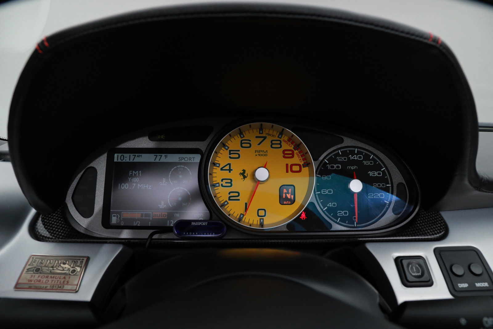 2011 FERRARI 599 SA APERTA, 10/19