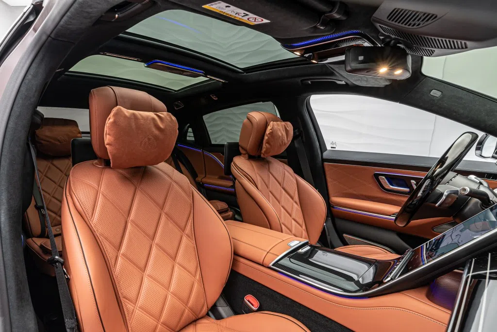 2022 Mercedes-Maybach S 680 interior, seats