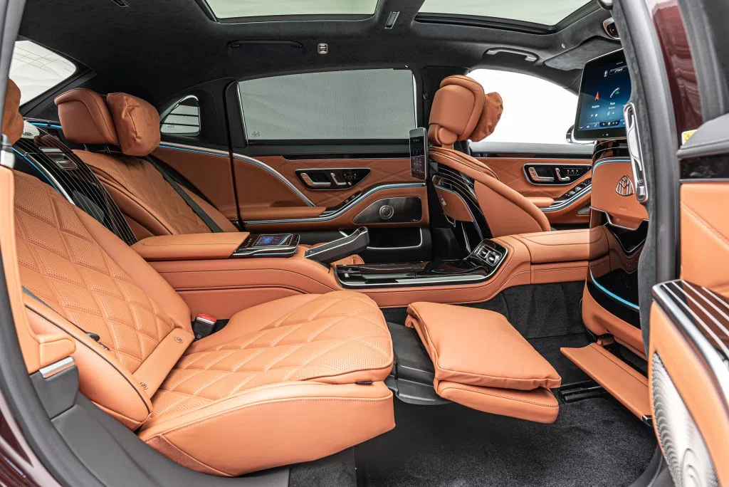 2022 Mercedes-Maybach S 580 interior, seats