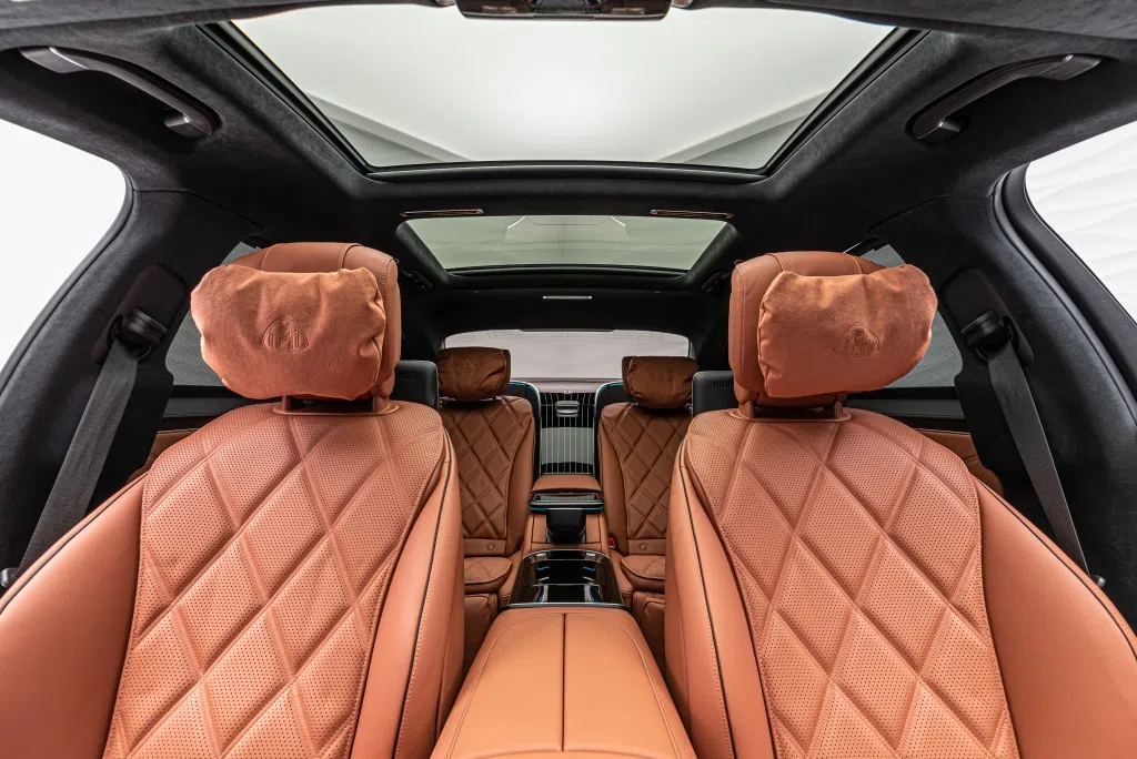 2022 Mercedes-Maybach S 580 interior, seats