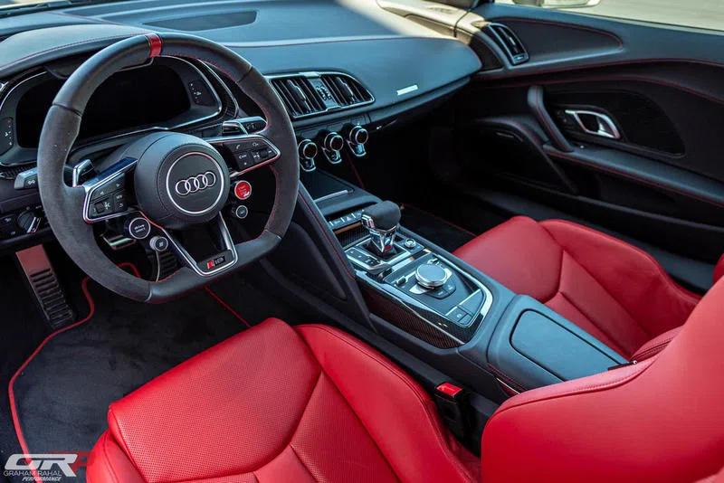 2021 Audi R8 Coupe Panther Edition interior