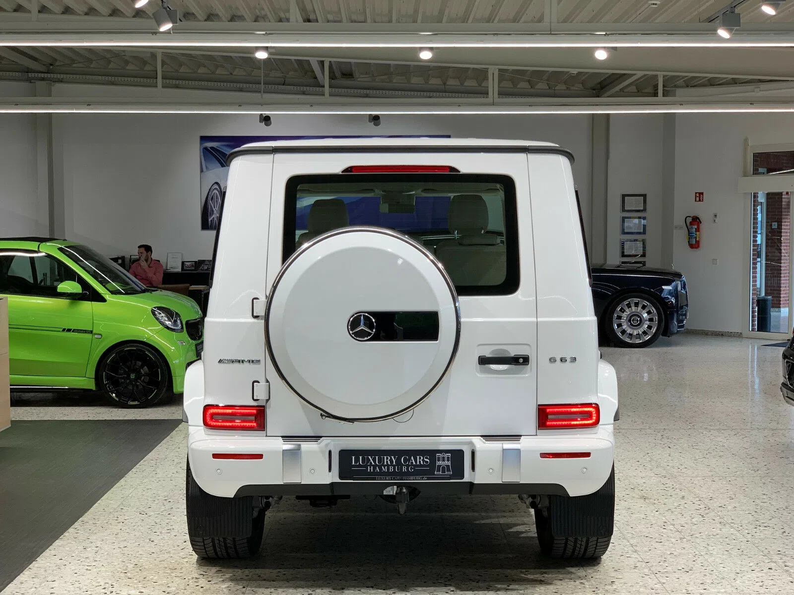 2019 Mercedes-Benz G 63 AMG for sale, exterior, Polar White