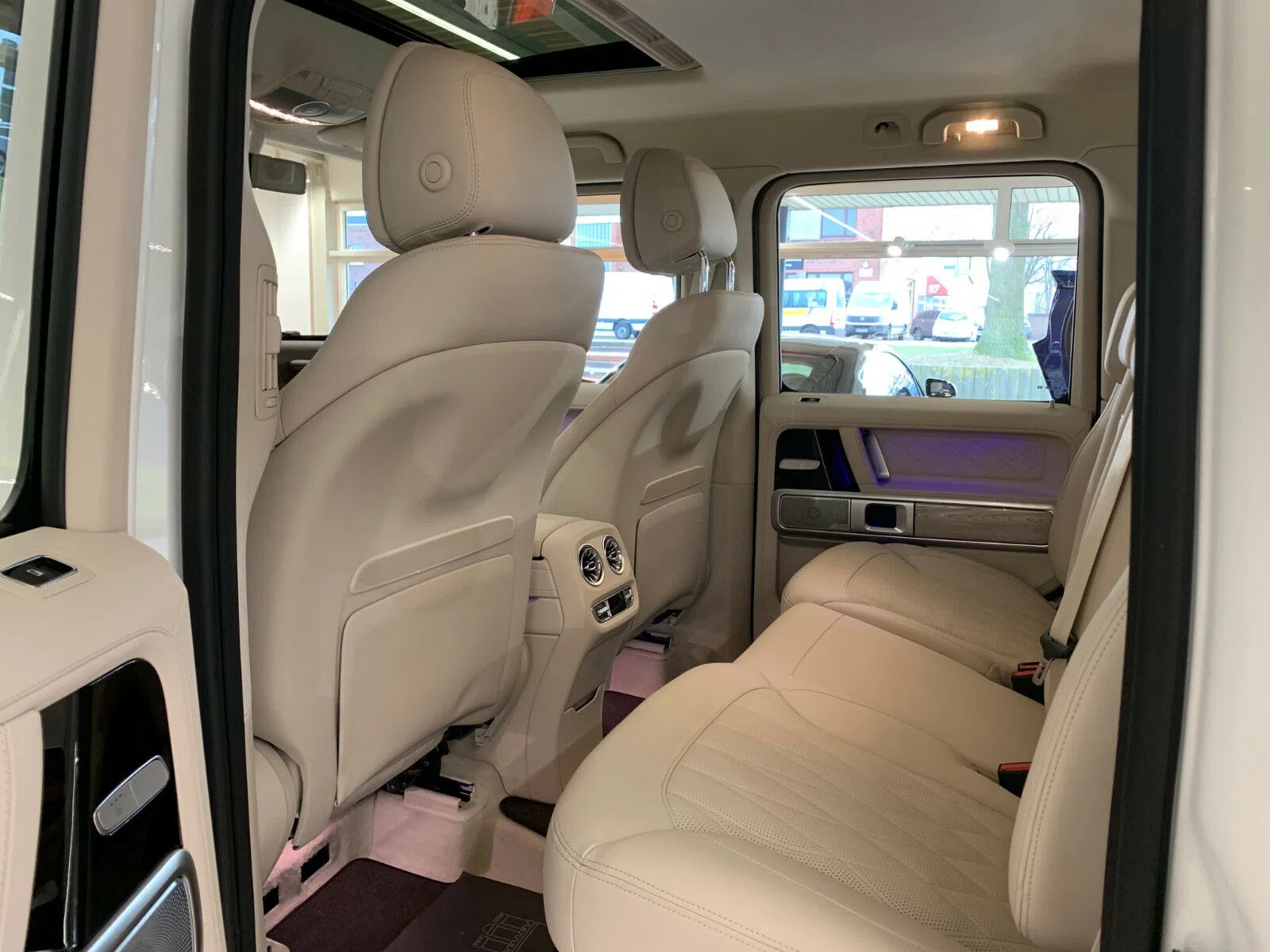 2019 Mercedes-Benz G 63 AMG interior, seats, Beige